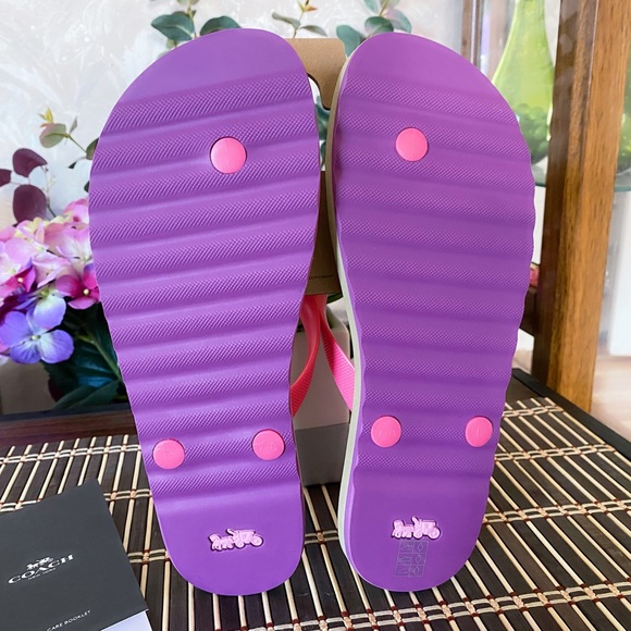 Coach zak lips  flip flop - Picture 7 of 8